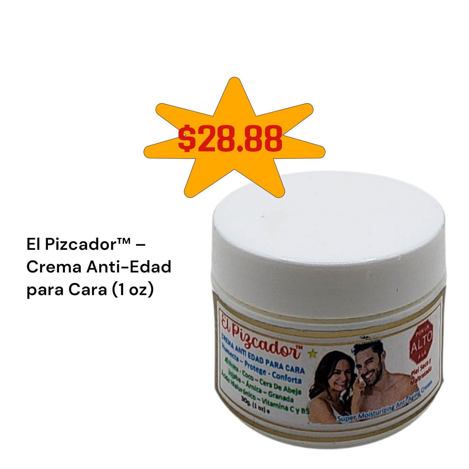 Crema Anti-Edad para Cara 1oz
